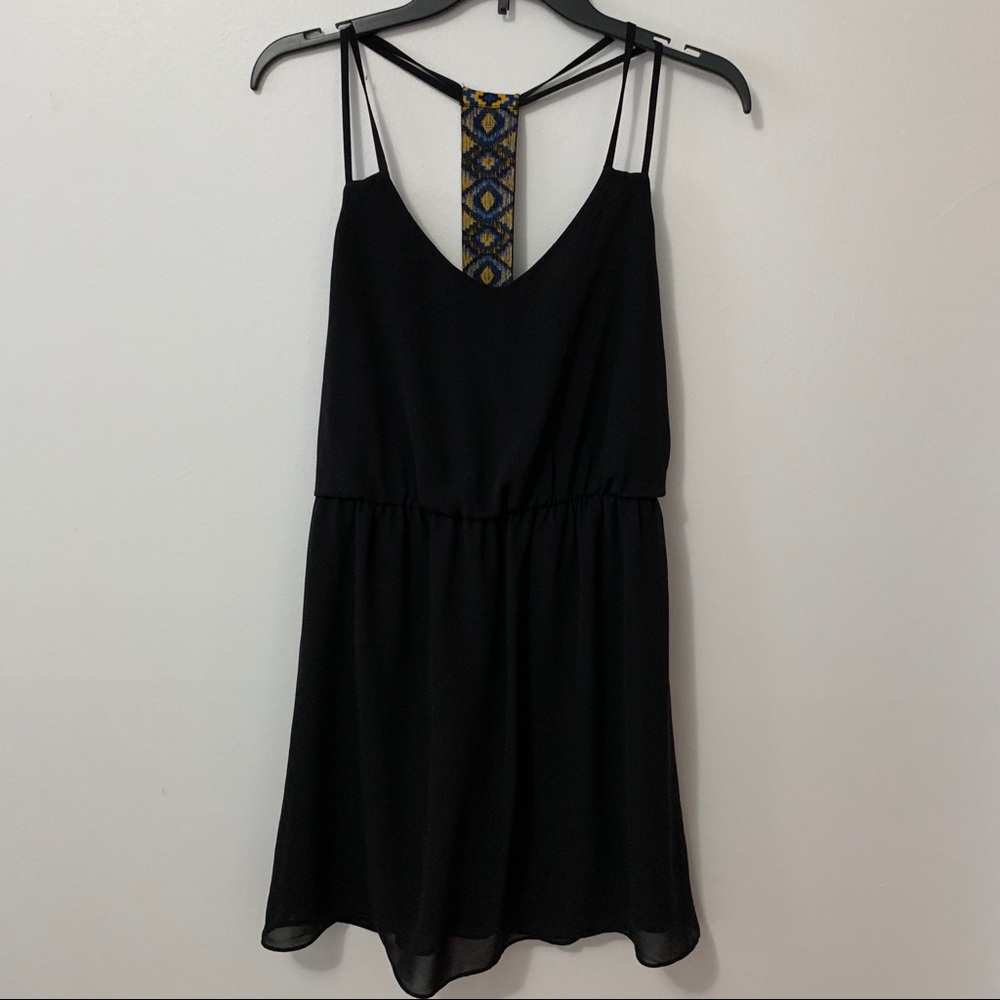 A.E. Byer Navy short dress